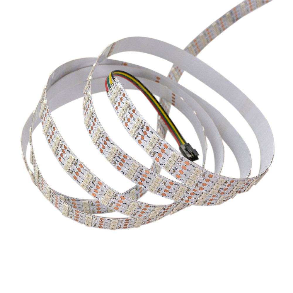 Triple Row High Density 144LEDs/m WS2815 Addressable LED Strip Light - DC12V High Bright LED Strip - 50M/164FT Per Roll Triple Row High Density 144LEDs/m WS2815 Addressable LED Strip Light - DC12V High Bright LED Strip - 50M/164FT Per Roll